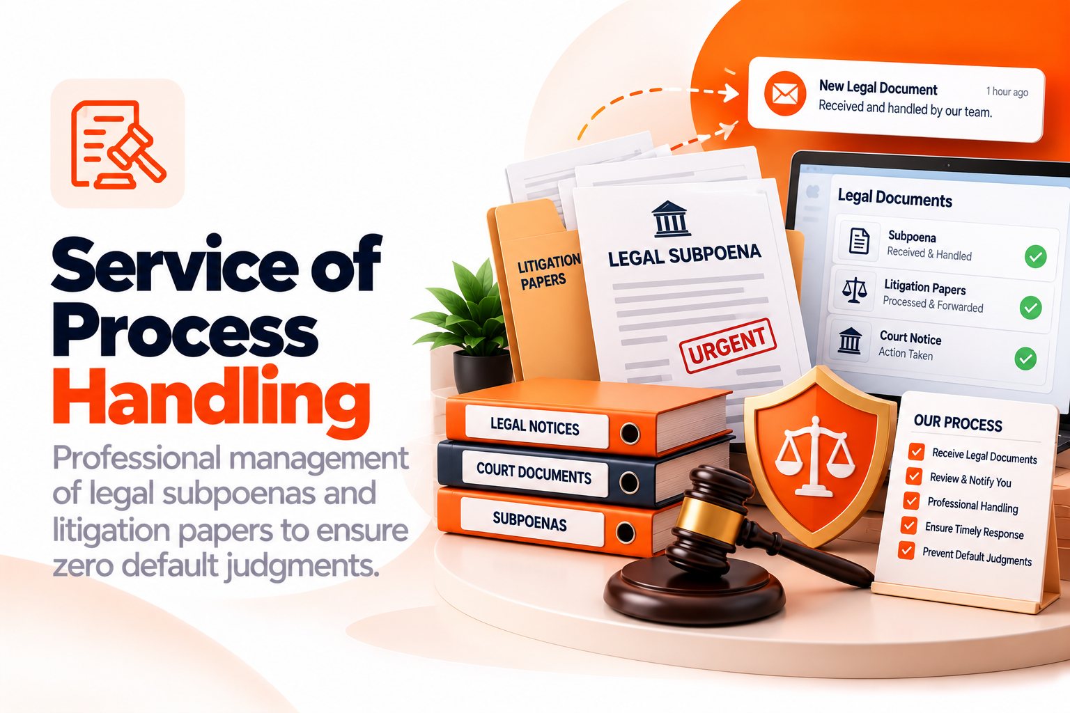 Service of Process Handling