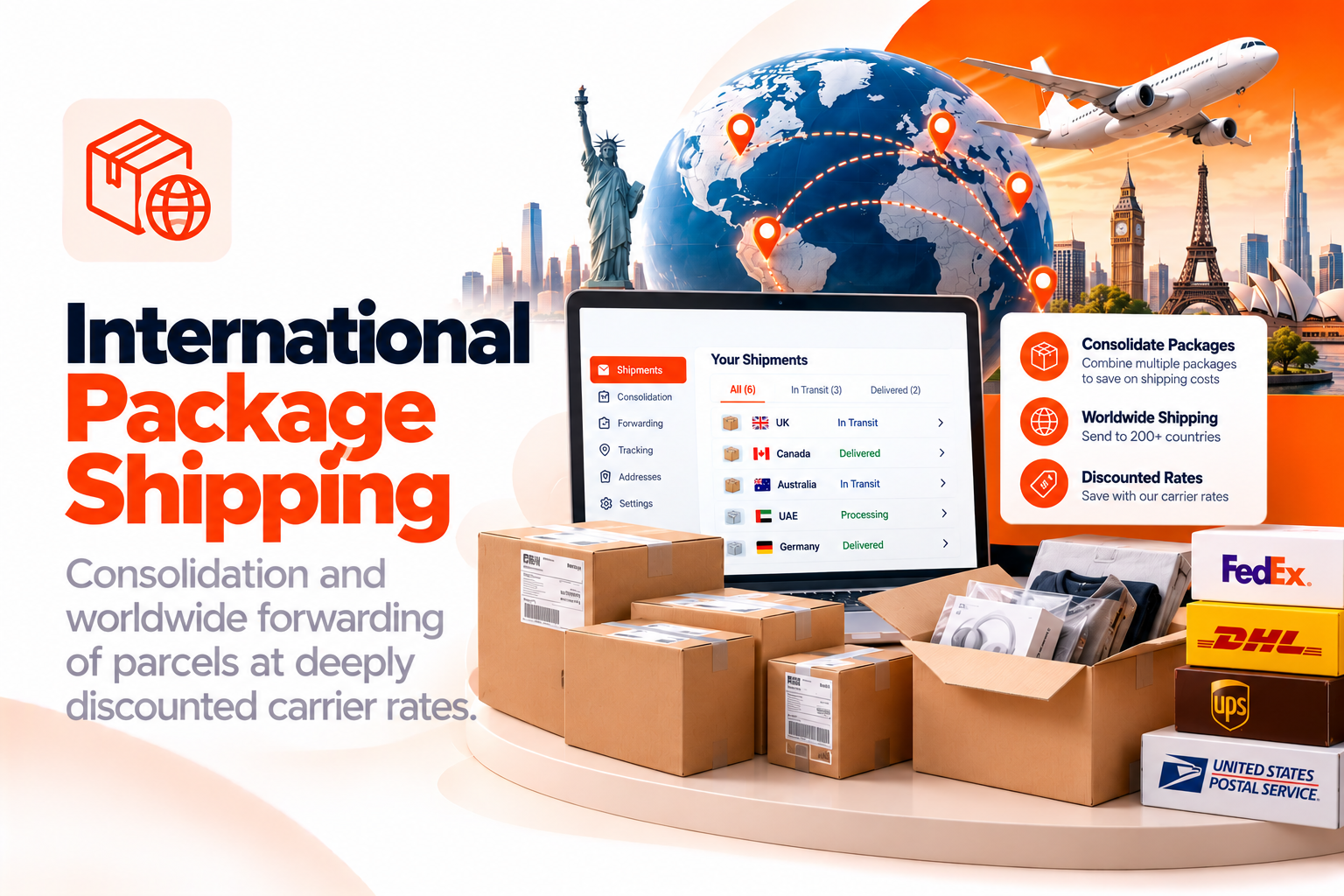 International Package Shipping